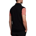 Lyle & Scott Tonal Eagle Knitted Vest - Jet Black