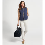 Peter Millar Women's Surge Full Zip Golf Vest - Navy