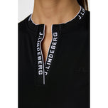 J.Lindeberg Women's Leya Sleeveless Golf Shirt - Black