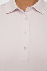 J.Lindeberg Women's Leyla Golf Polo Shirt - Grey Lilac