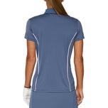 J.Lindeberg Women's Leyla Golf Polo Shirt - Vintage Indigo