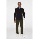 J.Lindeberg Lukas Quarter Zip Golf Mid-Layer - Black