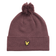 Lyle And Scott Merino Blend Beanie - Berry