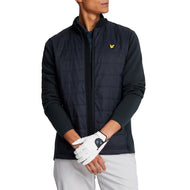 Lyle & Scott Golf Baffle Quilted Jacket - Dark Navy