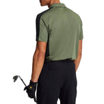Lyle & Scott Golf Striped Polo Shirt - Cactus Green