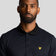 Lyle & Scott Microstripe Golf Polo Shirt - Dark Navy/Jet Black