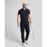 Lyle & Scott Contrast Placket Golf Polo Shirt - Dark Navy/Albatross