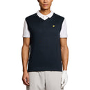 Lyle &amp; Scott Golf V Neck Light Weight Vest - Dark Navy