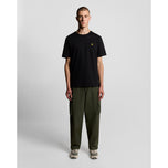 Lyle & Scott Plain Golf T-Shirt - Jet Black