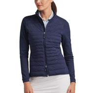 Peter Millar 女式 Merge Hybrid 高尔夫夹克 - 海军蓝