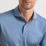 Peter Millar Men's Cadenza Performance Golf Polo - Cadet