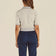Malbon 女式 Mikayla Sashiko Polo 衫 - 象牙色