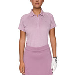 J.Lindeberg Women's Minnie Golf Polo Shirt - Very Grape Melange