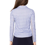 Golftini Women's Cool Girl Long Sleeve Golf Polo Shirt - Nauti & Nice