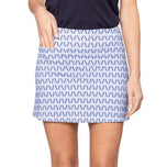 Golftini Women's Nauti & Nice 17.5" Golf Skort - Blue