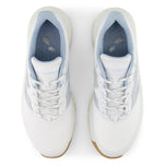 New Balance 女式 Fresh Foam Contend v3 无钉高尔夫球鞋 - 白色/蓝色