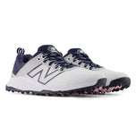 New Balance Women's Fresh Foam Contend v2 Wide Spikeless Golf Shoes - White/Navy
