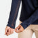 Nivo Women's Leda Long Sleeve Mock Neck Golf Shirt - Navy