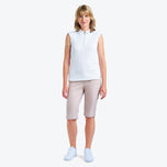 Nivo Women's Nikki II Sleeveless Golf Polo Shirt - White