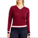 Nivo Women's Sofia V-Neck Golf Sweater - Cherry