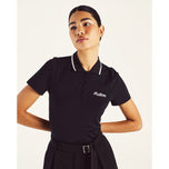 Malbon Women's Paloma Golf Polo Shirt - Black