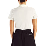 Malbon Women's Paloma Golf Polo Shirt - White