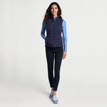 Peter Millar Women's Fuse Hybrid Golf Vest - Navy