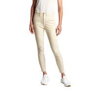 Peter Millar 女式 Karlie 弹力棉缎高尔夫裤 - 石色