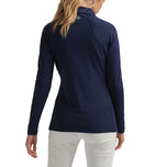 Peter Millar Women's Women's Raglan Sleeve Perth 1/4 Midlayer - Navy