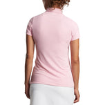 Peter Millar Women's Performance Stretch Jersey Golf Shirt - Palmer Pink