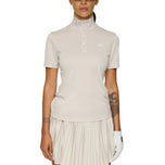J.Lindeberg Women's Piper Golf Polo Shirt - Moonbeam