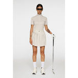 J.Lindeberg Women's Piper Golf Polo Shirt - Moonbeam