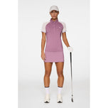 J.Lindeberg Women's Priya Golf Polo Shirt - Very Grape