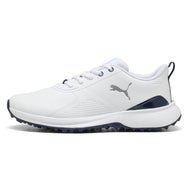 Puma Fusion Grip 6 Evo 无钉高尔夫球鞋 - Puma 白色/Puma 银色
