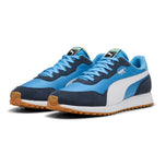 Puma Helsinki G Spikeless Golf Shoes - Regal Blue/Dark Navy/Gum