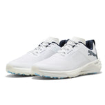 Puma Shadowcat NITRO 2.0 无钉高尔夫球鞋 - Puma 白色/深海军蓝