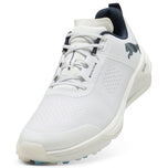 Puma Shadowcat NITRO 2.0 无钉高尔夫球鞋 - Puma 白色/深海军蓝