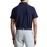 RLX Ralph Lauren Energy Lisle Cotton Polo Shirt - Refined Navy