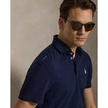 RLX Ralph Lauren Energy Lisle Cotton Polo Shirt - Refined Navy