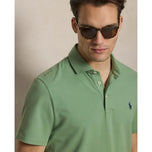 RLX Ralph Lauren Energy Lisle Cotton Polo Shirt - Outback Green