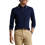 RLX Ralph Lauren Performance Polo-Collar Golf Sweater - Refined Navy