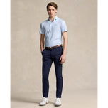 RLX Ralph Lauren Printed Lightweight Airflow Performance Golf Shirt - Office Blue Tee Time