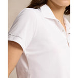 RLX Ralph Lauren Women's Tour Performance Golf Shirt  - Ceramic White