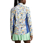 RLX Ralph Lauren Women's UV Jersey 1/4 Zip Pullover - Floral Bouquet Print