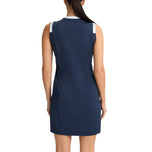 Rohnisch Women's Abby Sleeveless Golf Dress - Navy/White