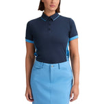 Rohnisch Women's Ultra Viola UV Short Sleeve Golf Shirt - Navy