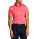 Lyle & Scott Golf Broad Stripe Polo Golf Shirt - Birdie Red