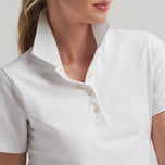 Peter Millar 女式信天翁高尔夫 Polo 衫 - 白色