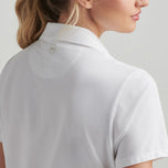 Peter Millar 女式信天翁高尔夫 Polo 衫 - 白色