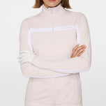 J.Lindeberg Women's Seasonal Janice Golf Mid Layer - Grey Lilac